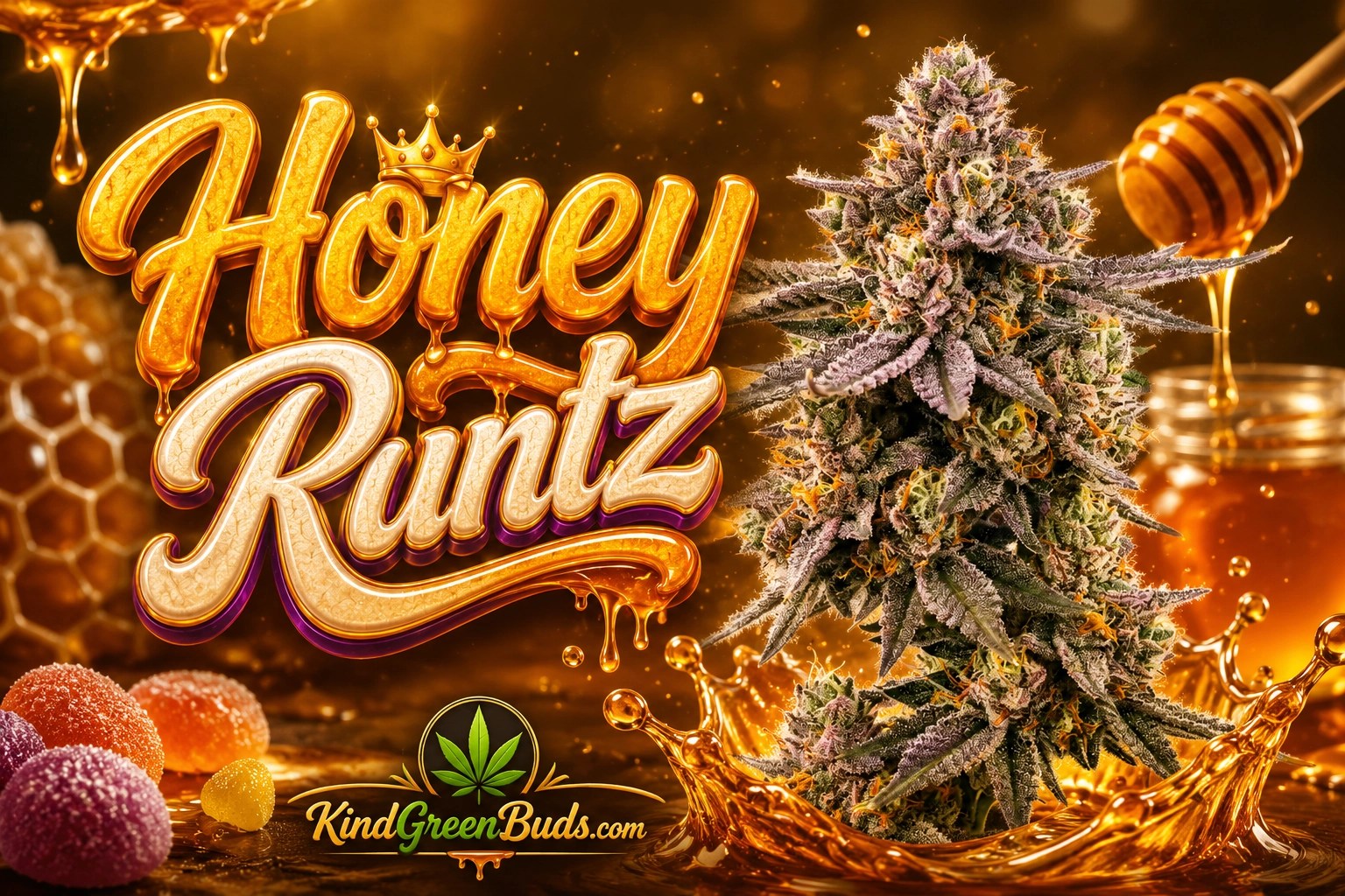 Honey Runtz marijuana strain