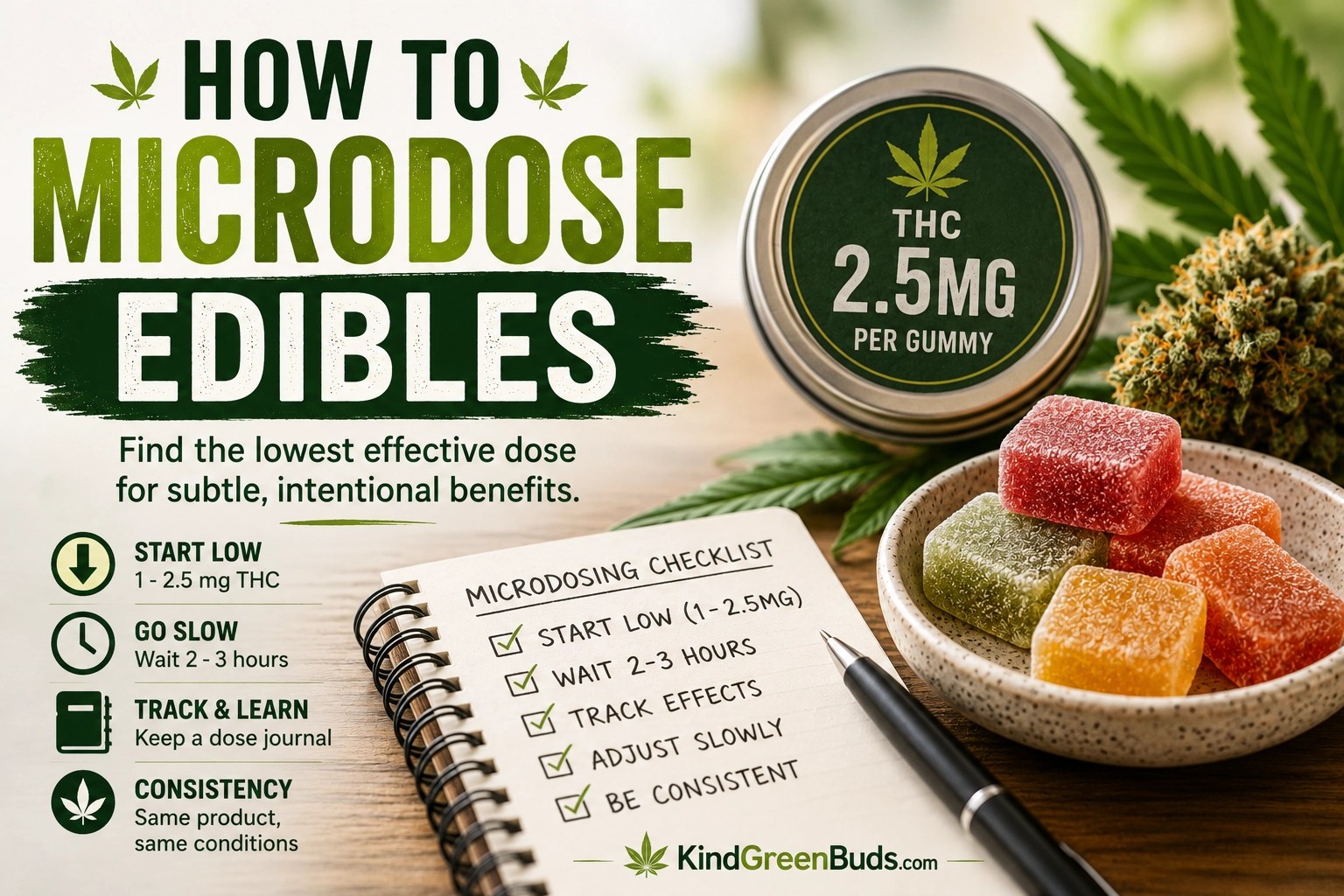 How to Microdose Edibles