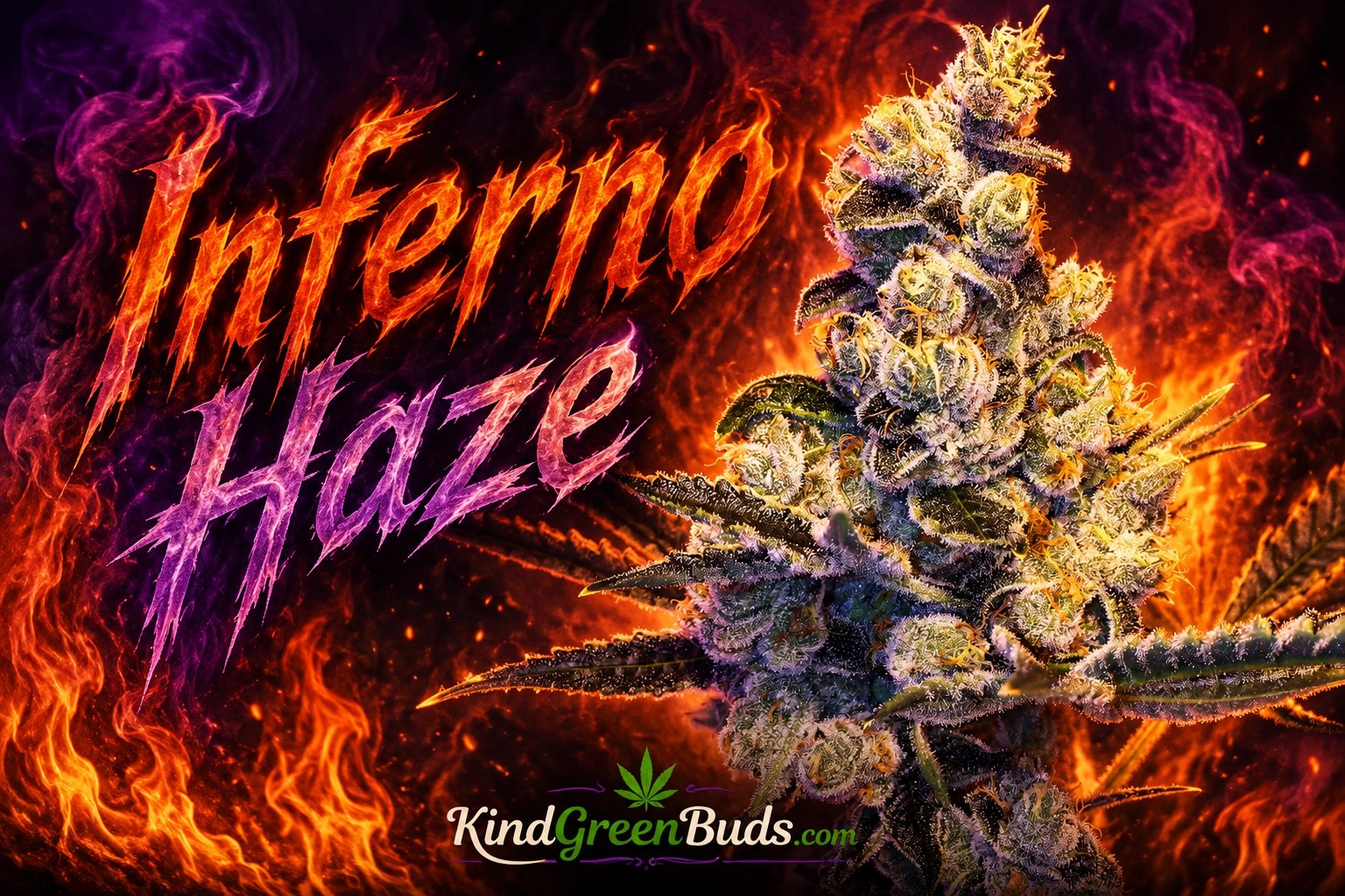 Inferno Haze marijuana strain
