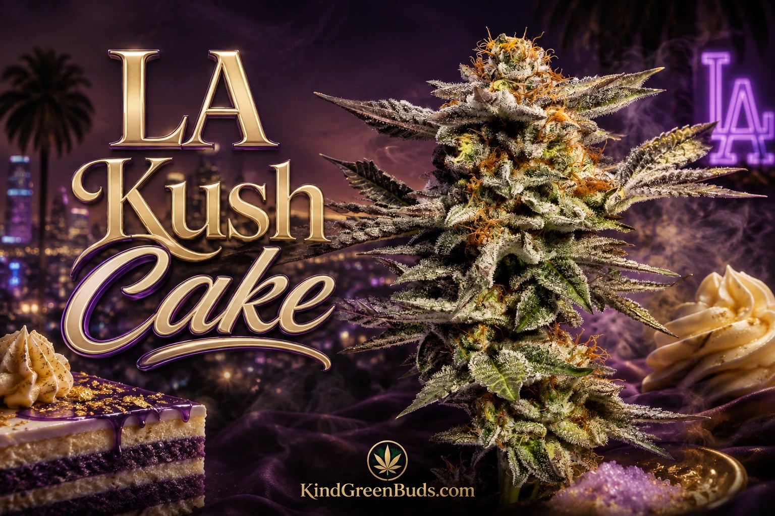 LA Kush Cake marijuana strain