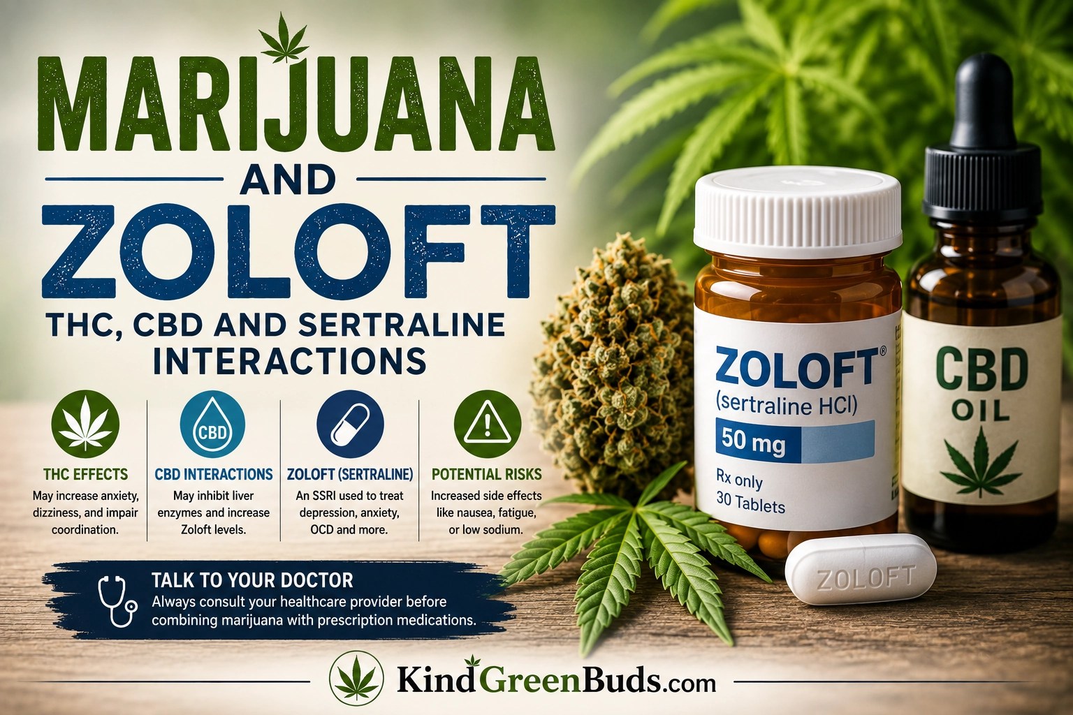 Marijuana and Zoloft