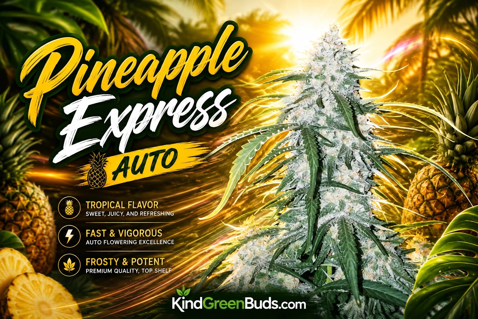 Pineapple Express Auto marijuana strain