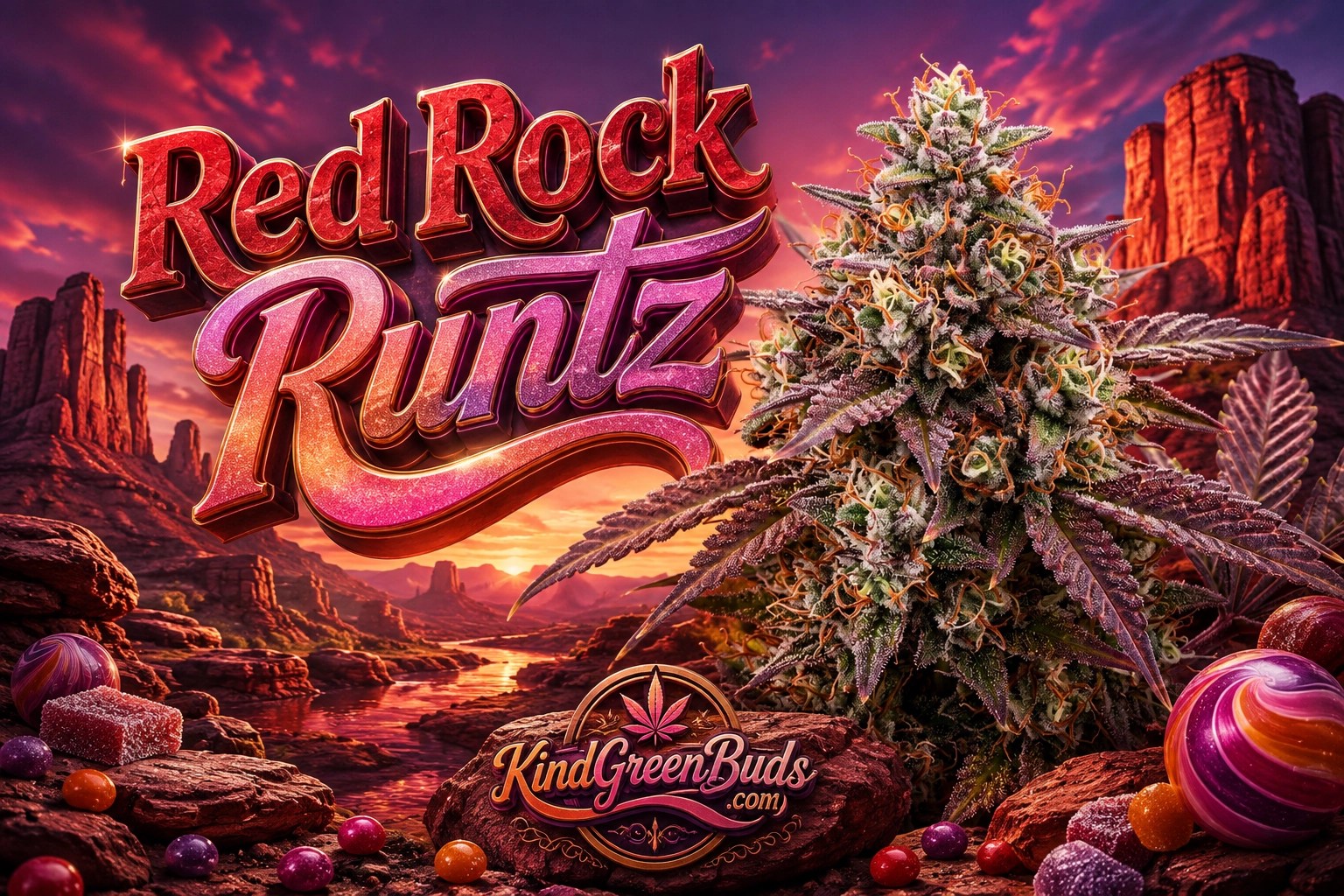 Red Rock Runtz marijuana strain