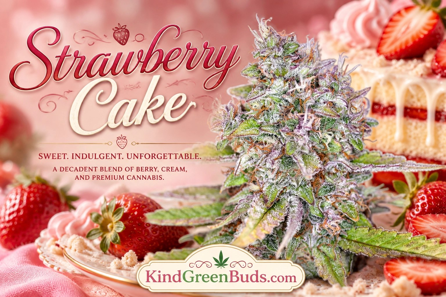 Strawberry Cake marijuana strain