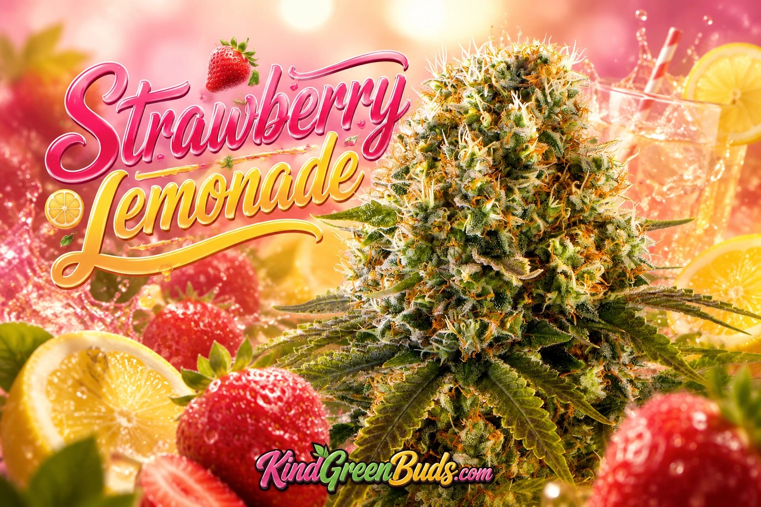 Strawberry Lemonade marijuana strain