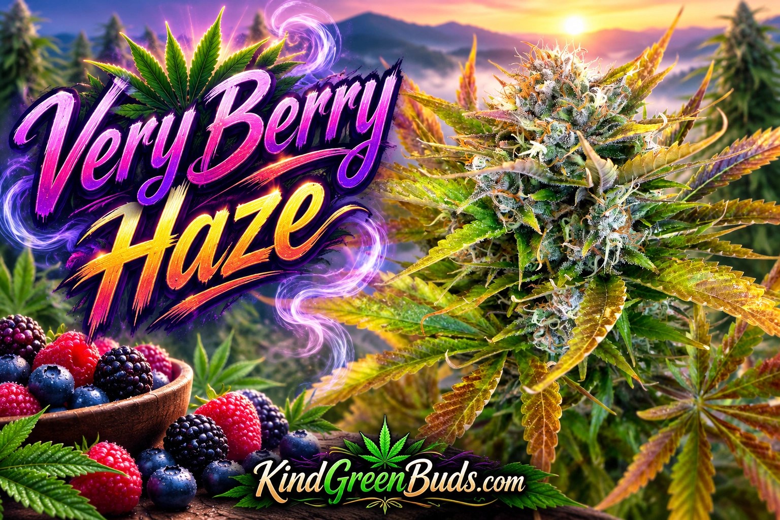 Very Berry Haze marijuana strain
