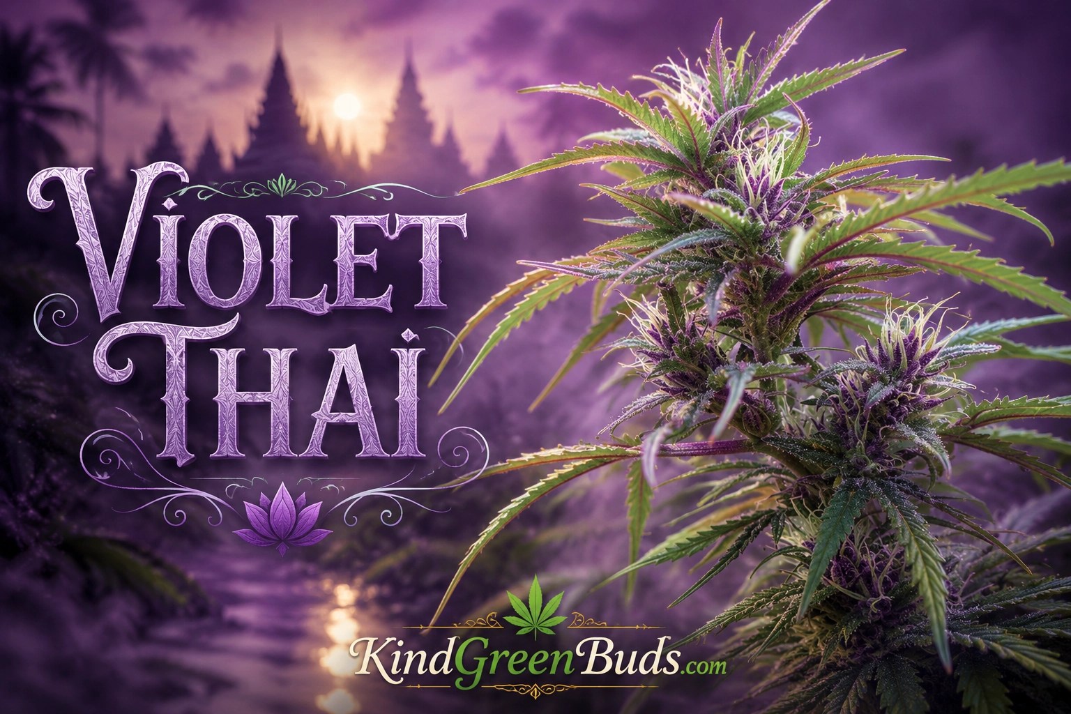 Violet Thai marijuana strain