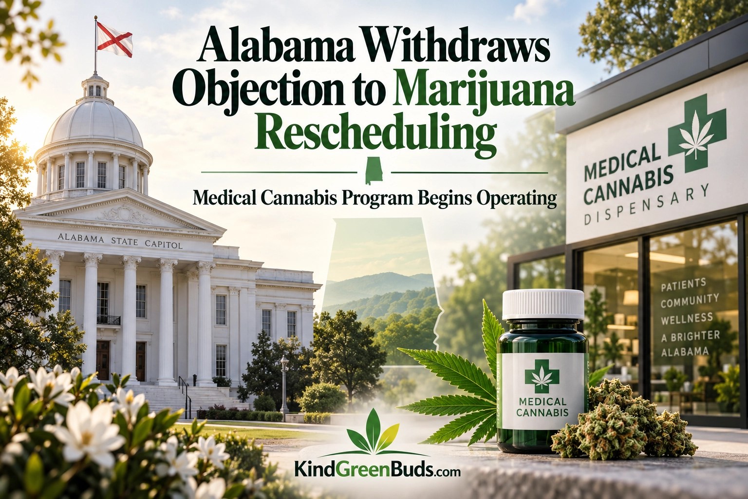 Alabama Withdraws Objection to Marijuana Rescheduling