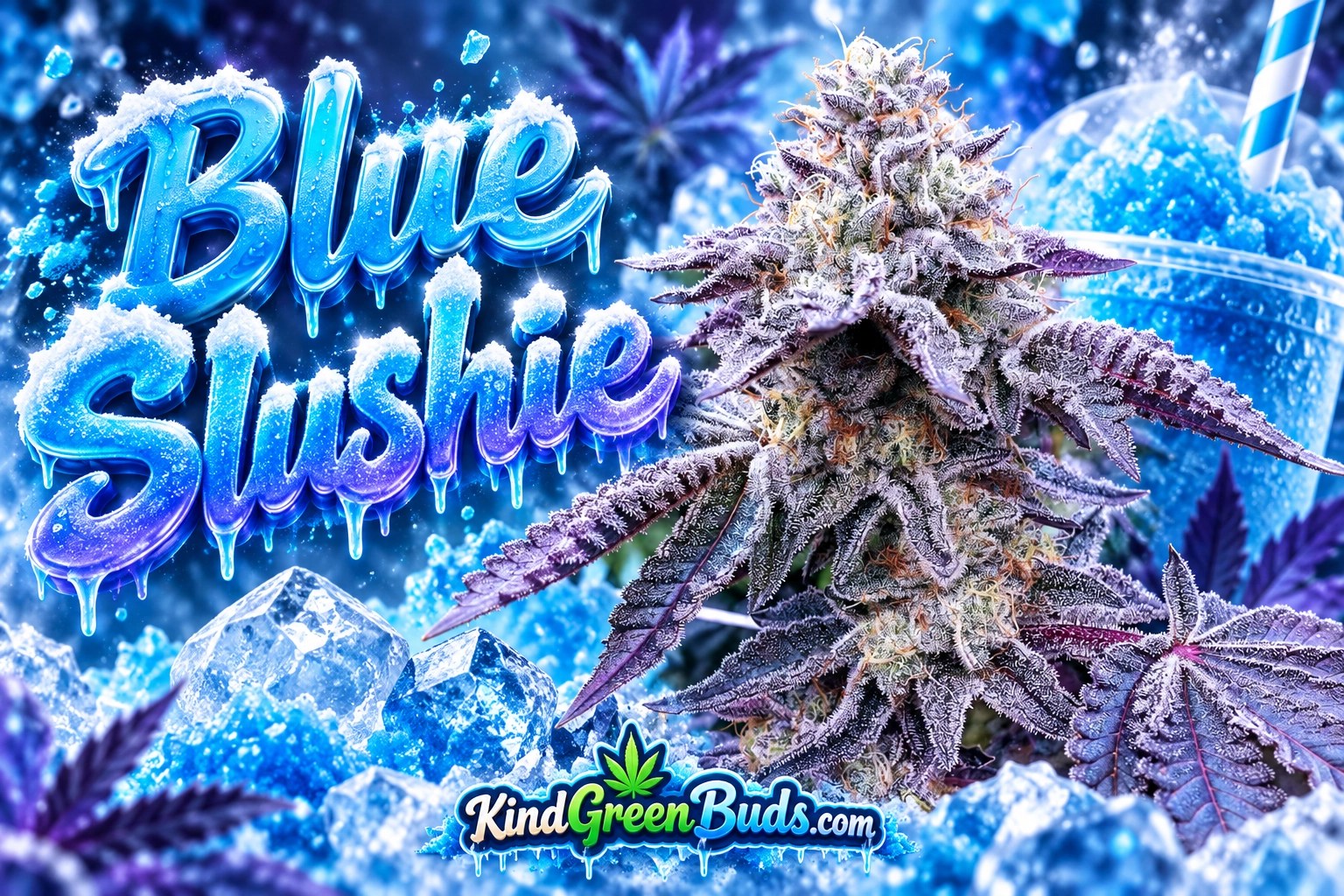 Blue Slushie marijuana strain