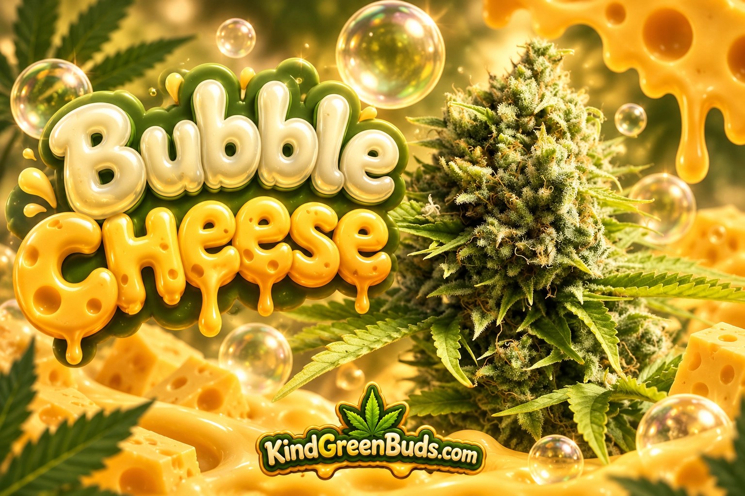 Bubble Cheese marijuana strain