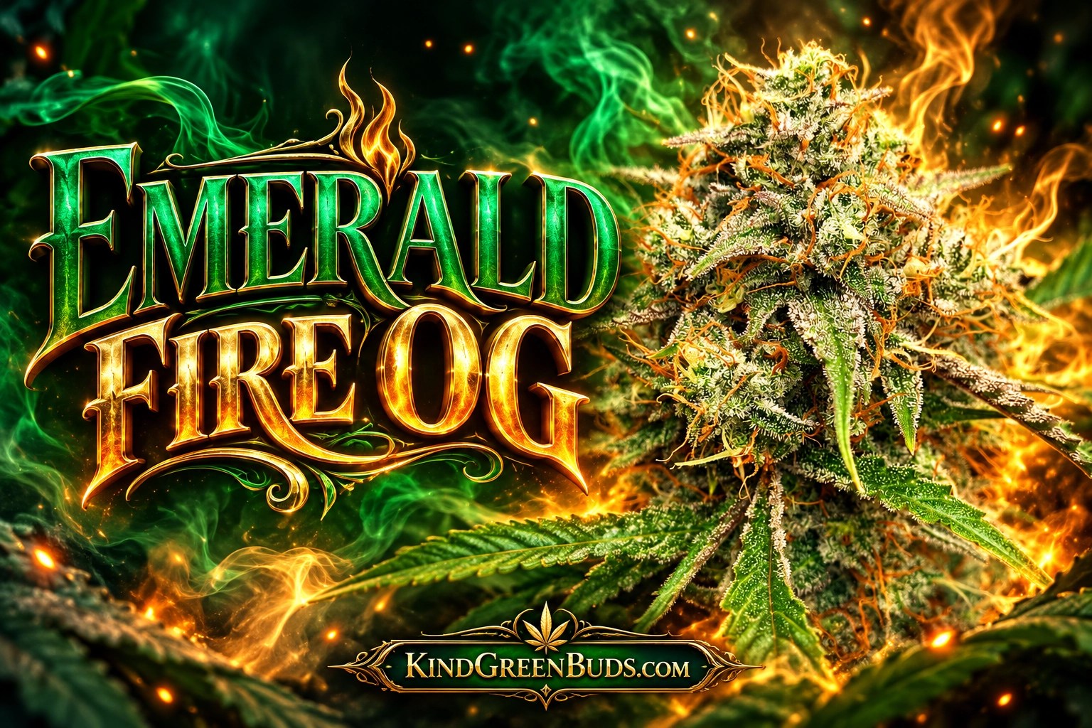 Emerald Fire OG marijuana strain