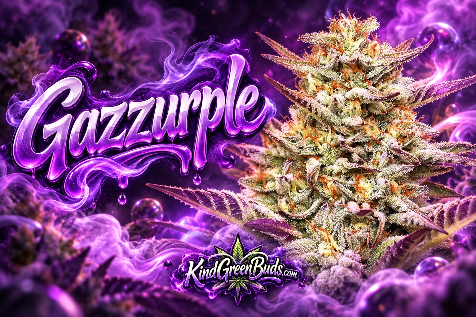 Gazzurple marijuana strain