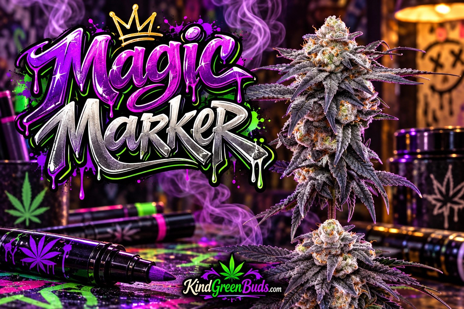 Magic Marker marijuana strain