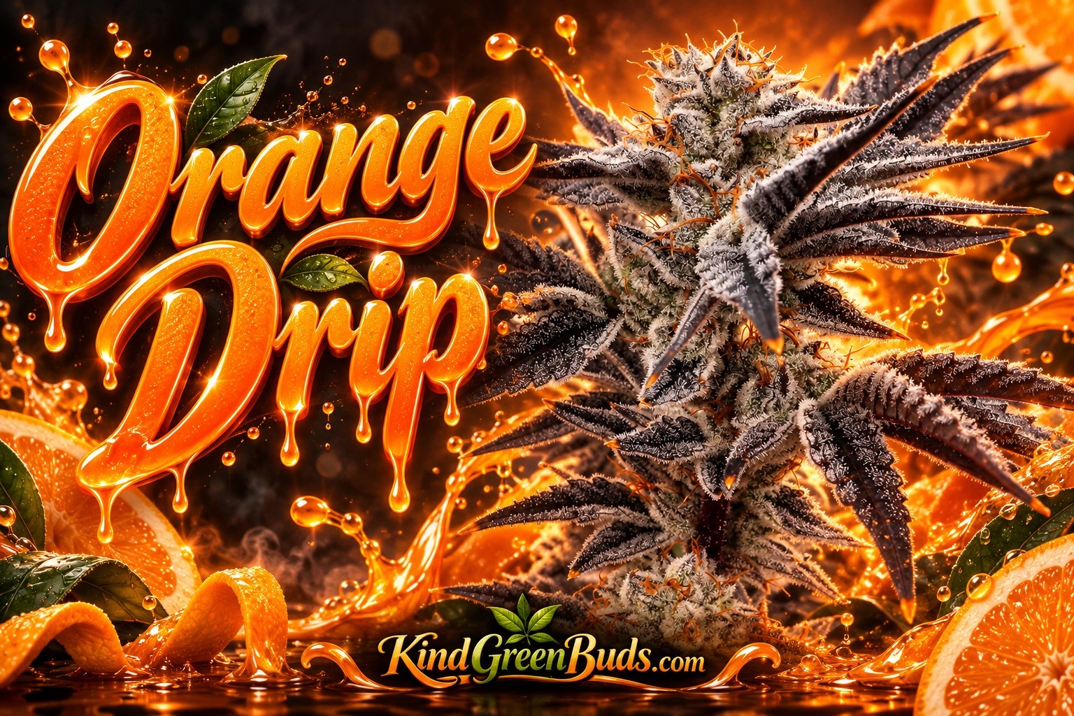 Orange Drip marijuana strain