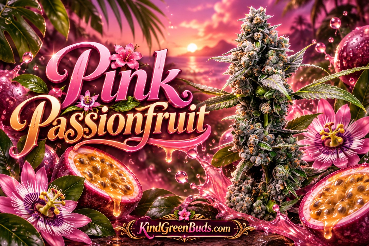 Pink Passionfruit marijuana strain
