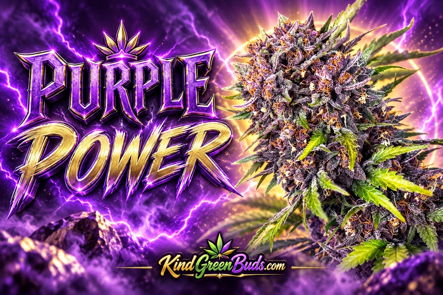 Purple Power marijuana strain
