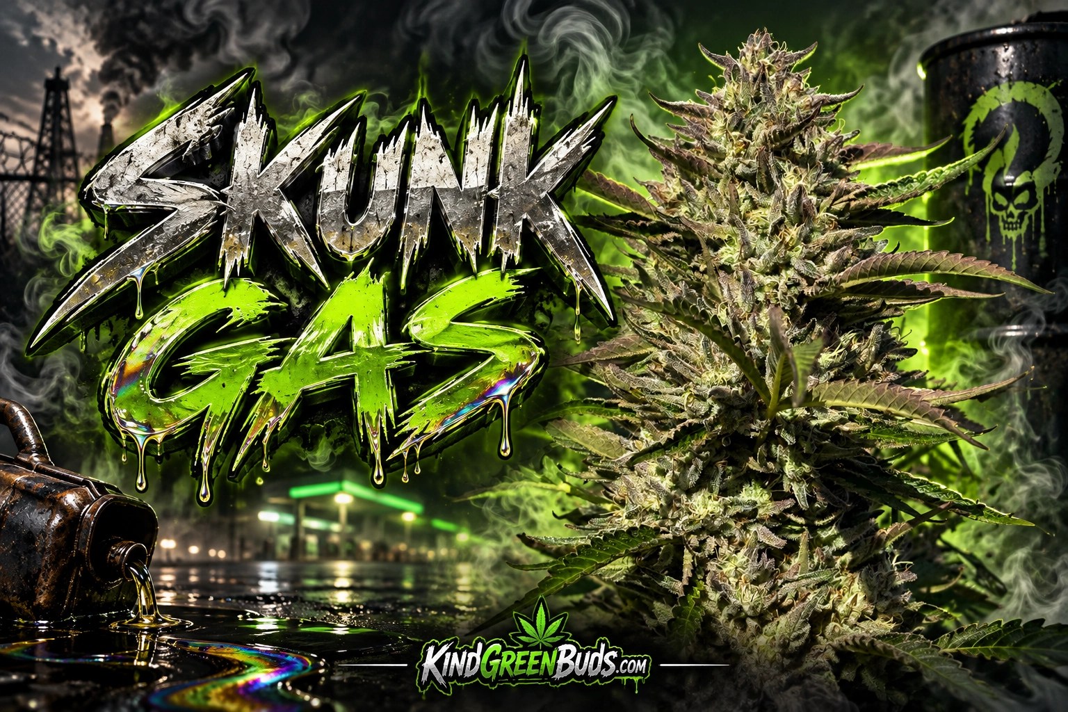 Skunk Gas marijuana strain