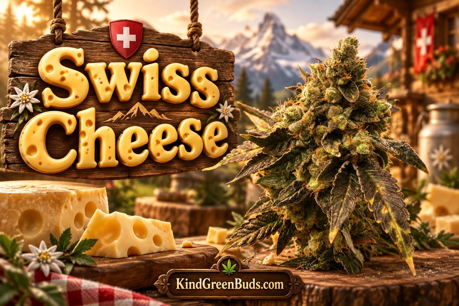 Swiss Cheese marijuana strain