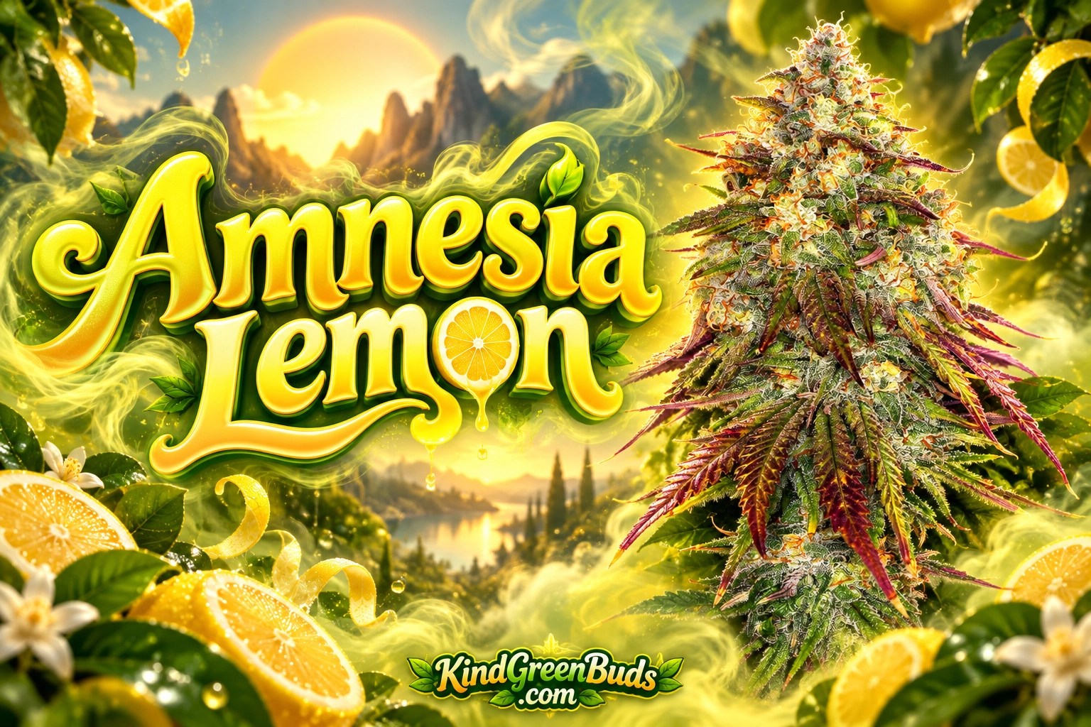 Amnesia Lemon marijuana strain