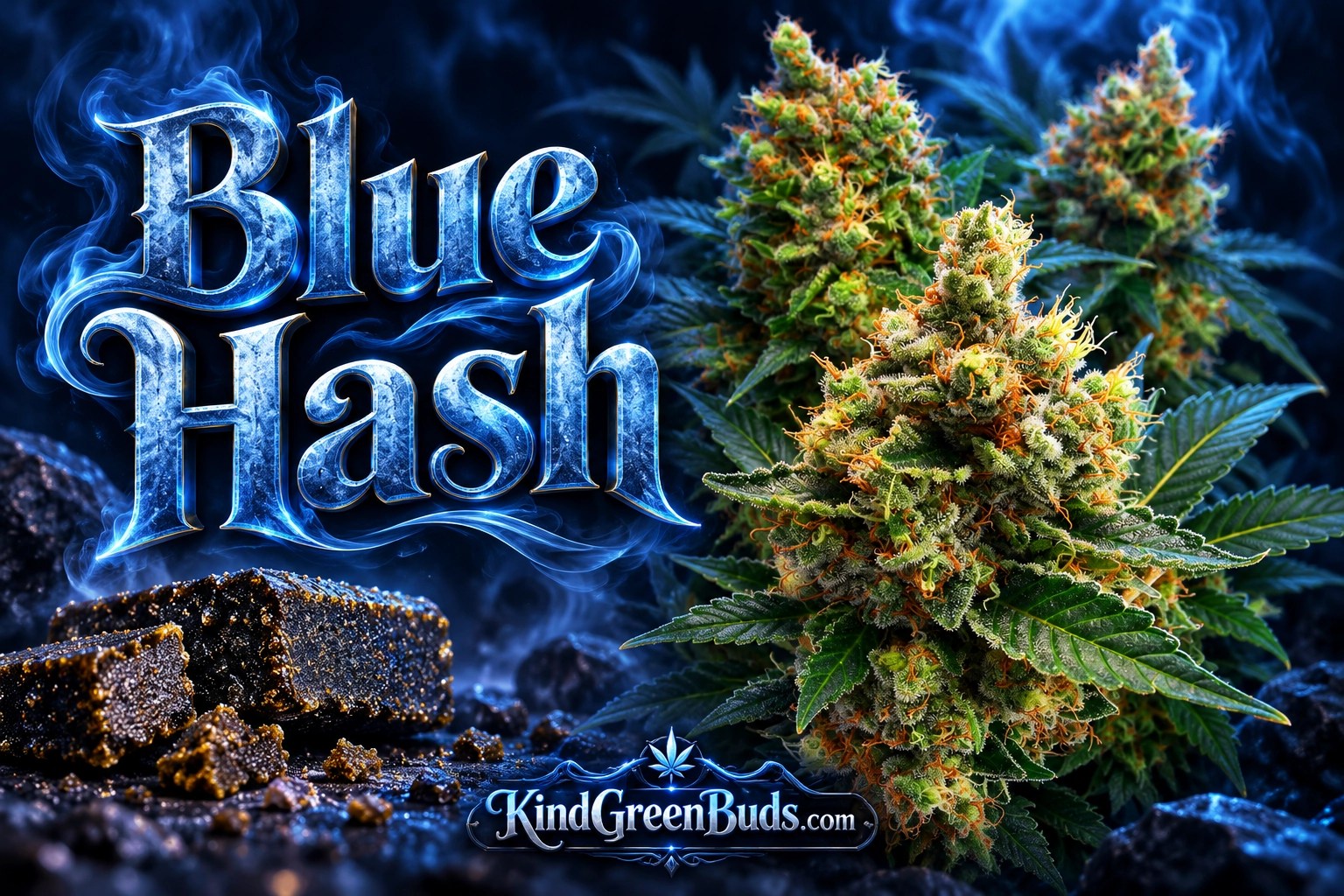 Blue Hash marijuana strain
