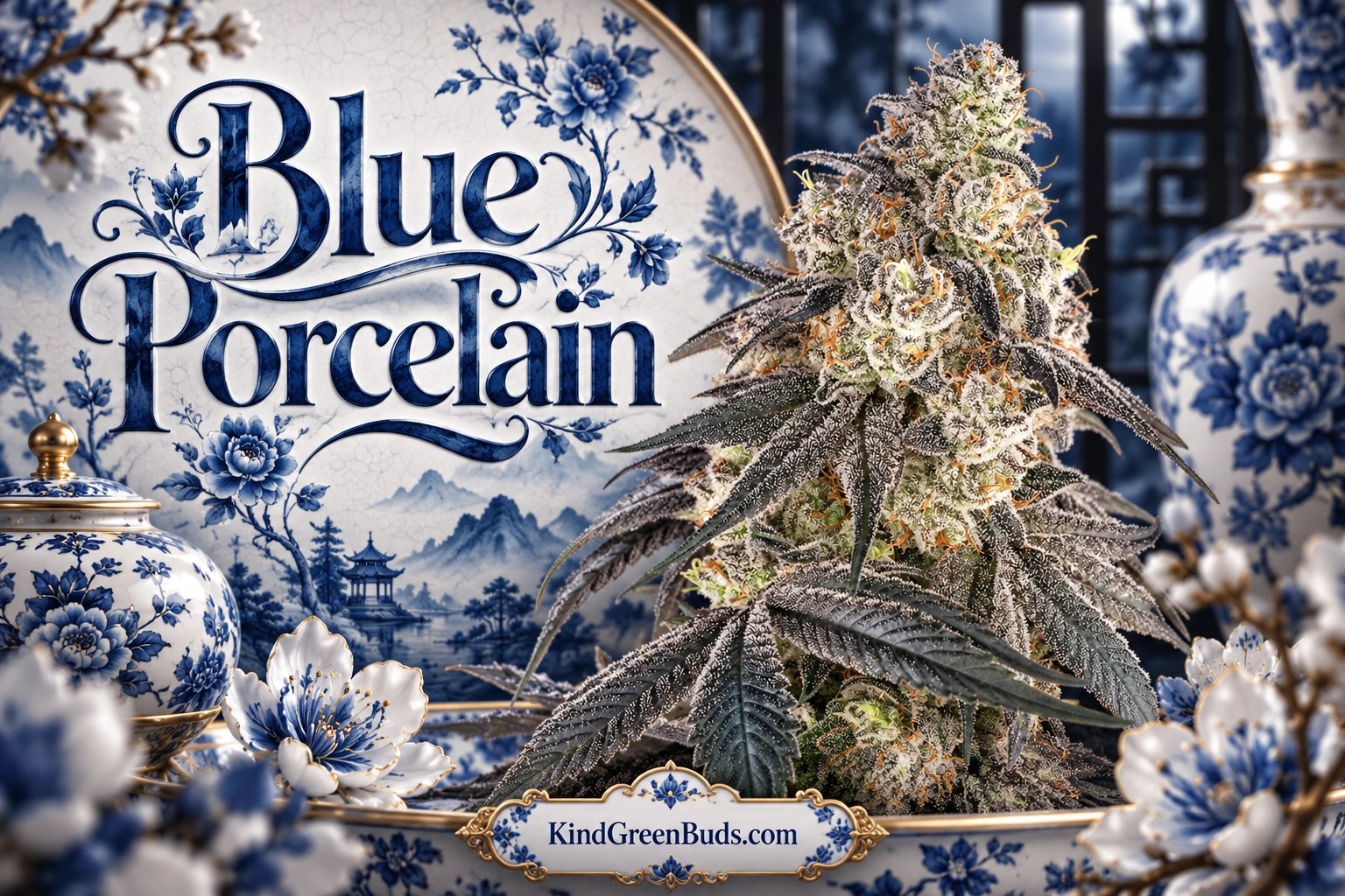 Blue Porcelain marijuana strain