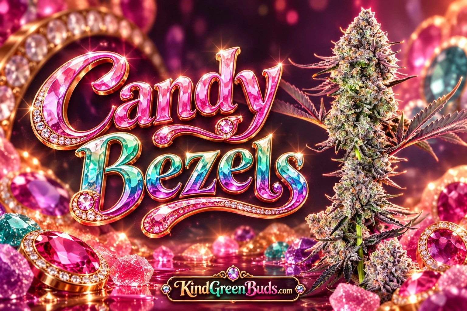 Candy Bezels marijuana strain