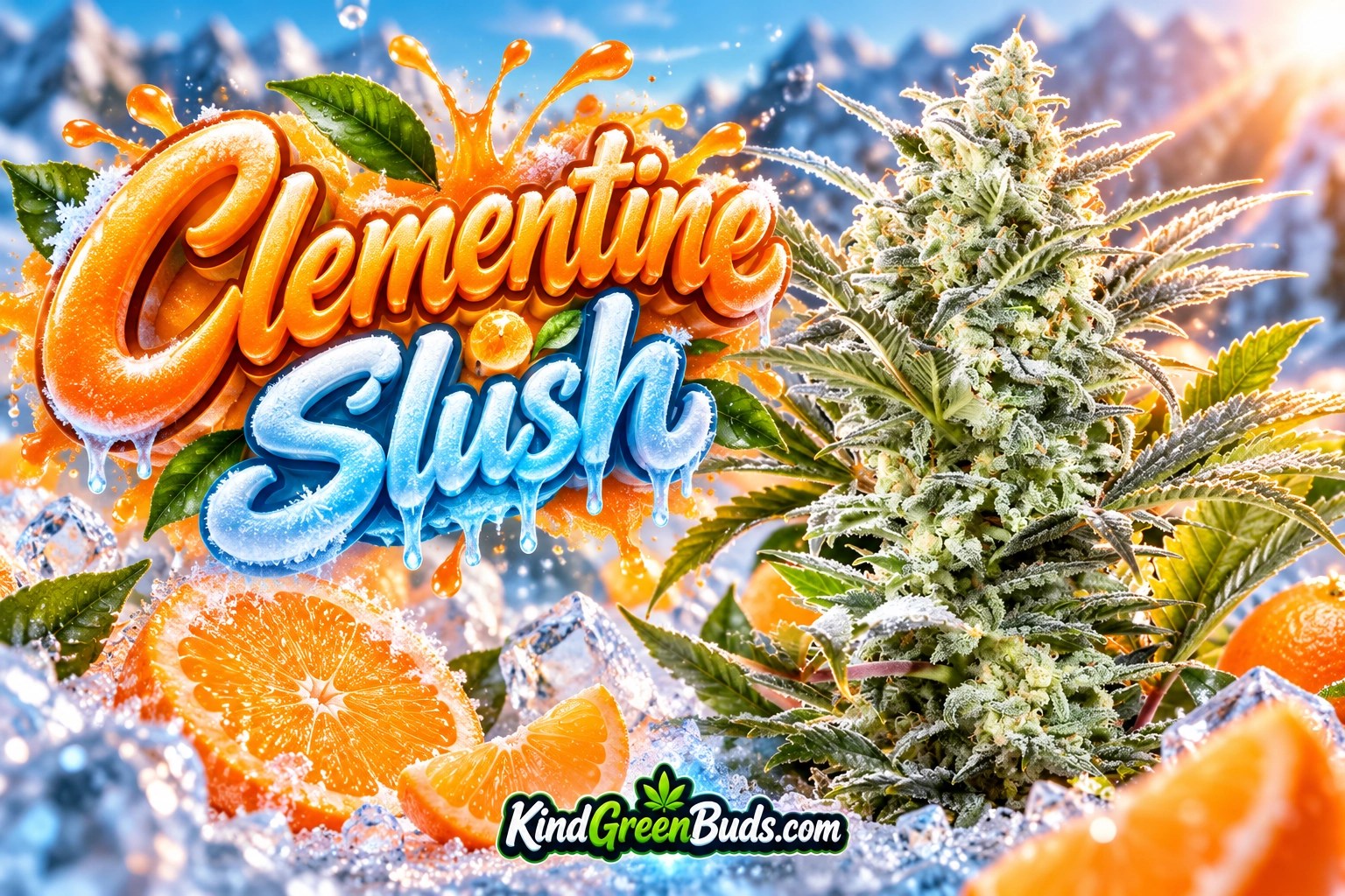 Clementine Slush marijuana strain