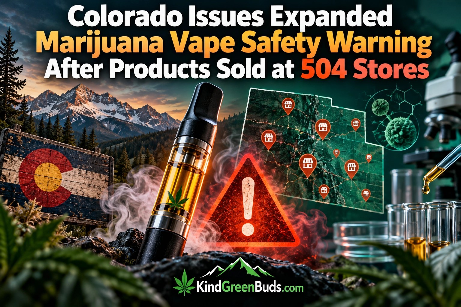 Colorado Issues Expanded Marijuana Vape Safety Warning