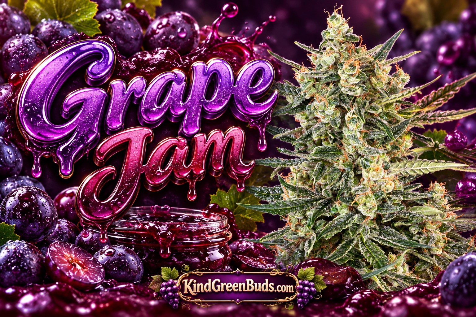 Grape Jam marijuana strain