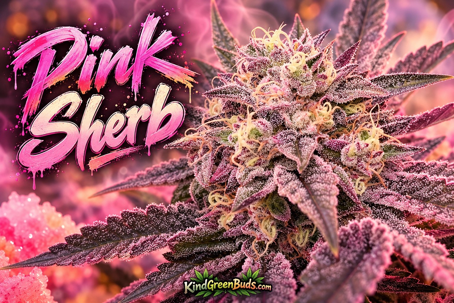 Pink Sherb marijuana strain
