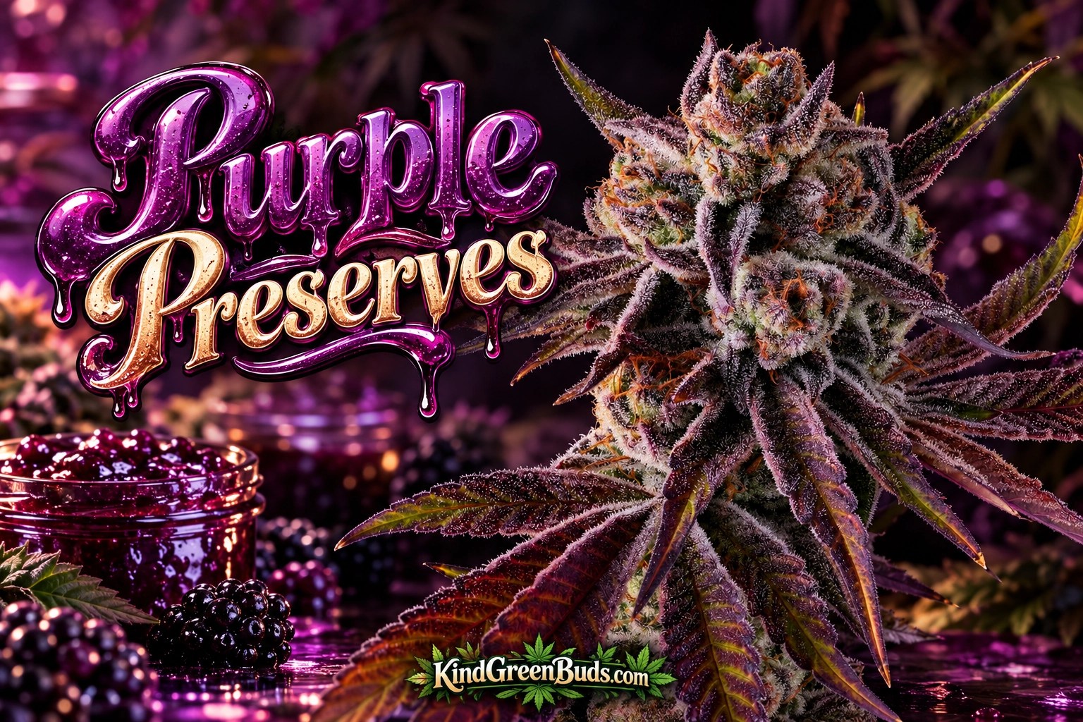 Purple Preserves marijuana strain