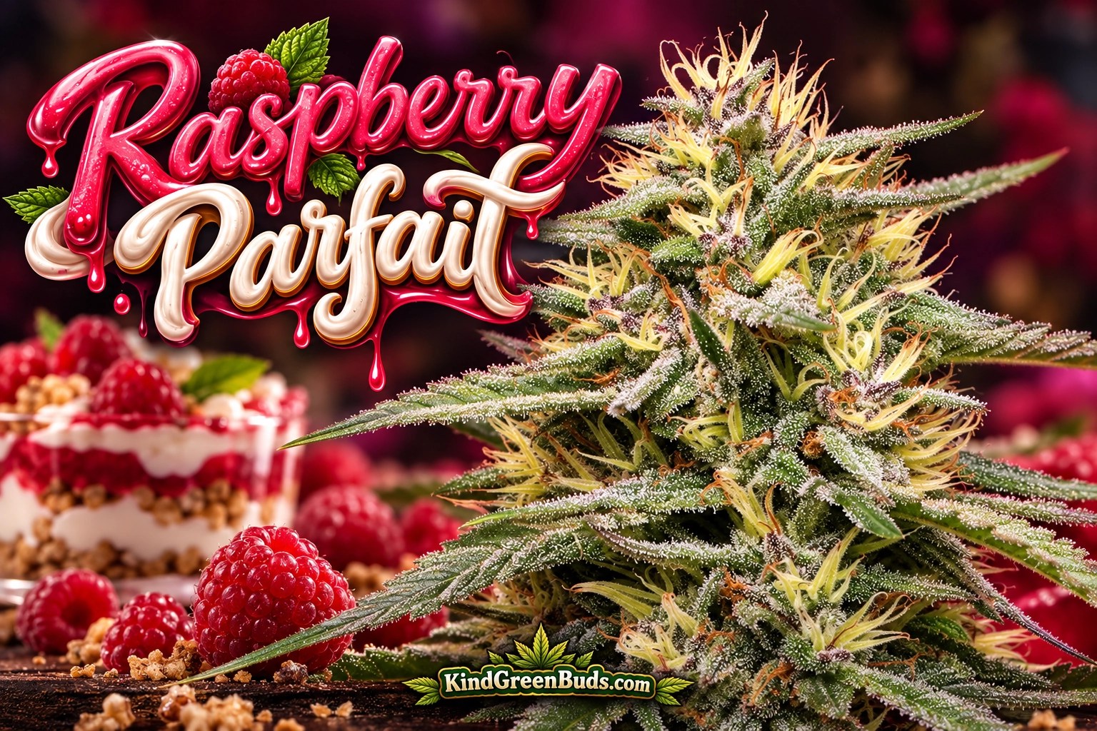Raspberry Parfait marijuana strain