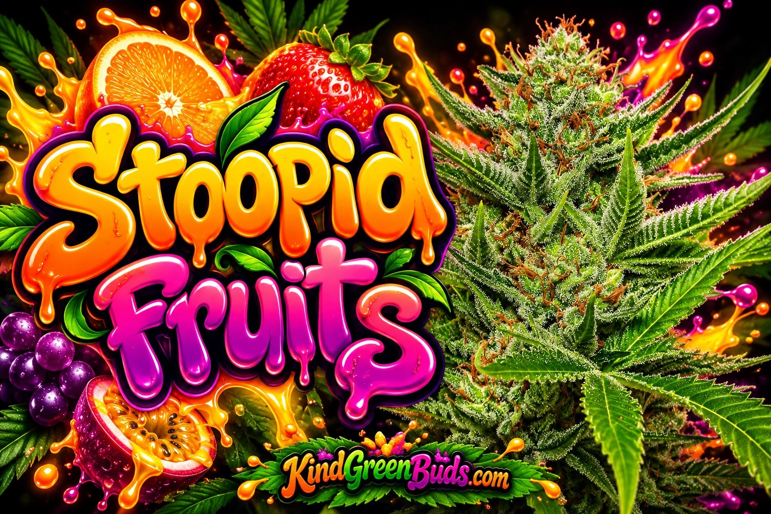 Stoopid Fruits marijuana strain