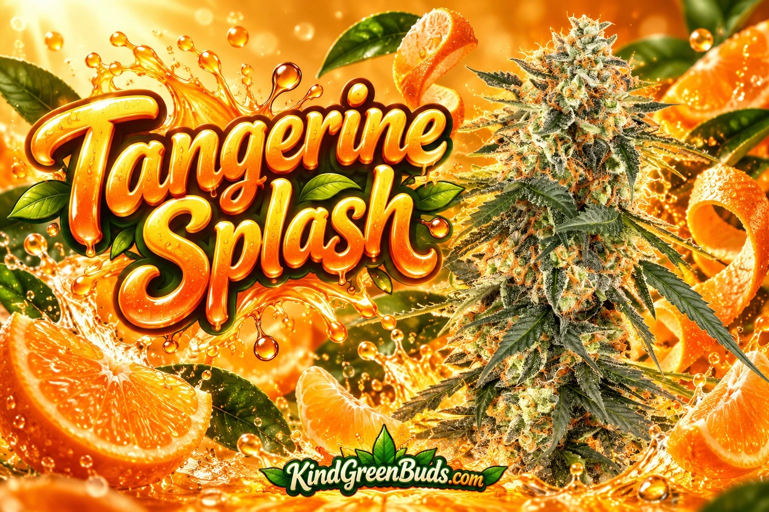 Tangerine Splash marijuana strain