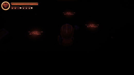 The opening of a run: the camera fades in on the Ember Knight in a torchlit crypt and pans up as skeletons rise from the floor