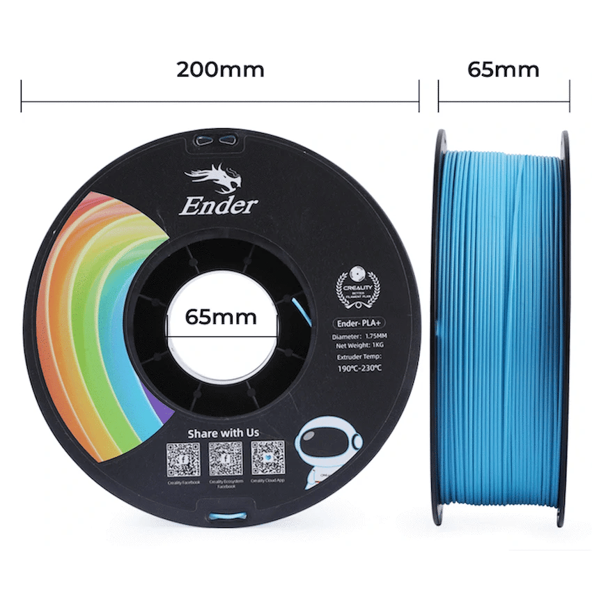 Ender PLA+ Filament Blue 1kg