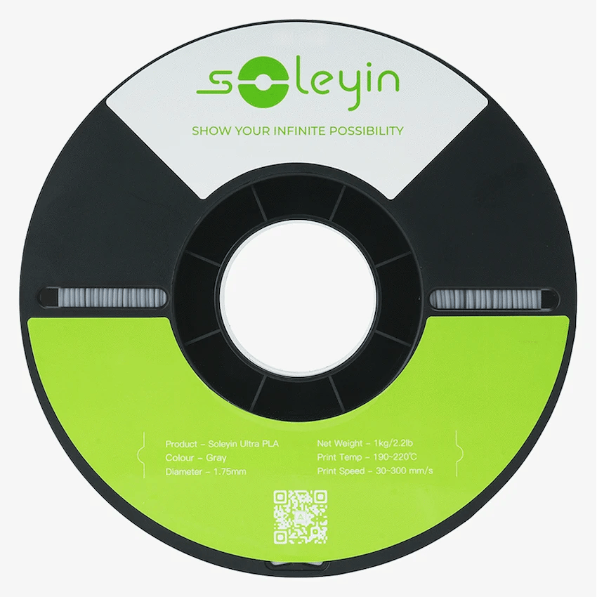 Soleyin Ultra PLA Matte Gray