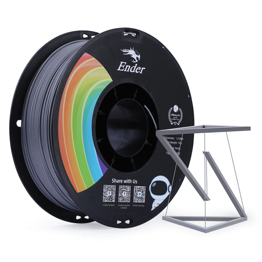 Ender PLA+ Filament Grey 1Kg