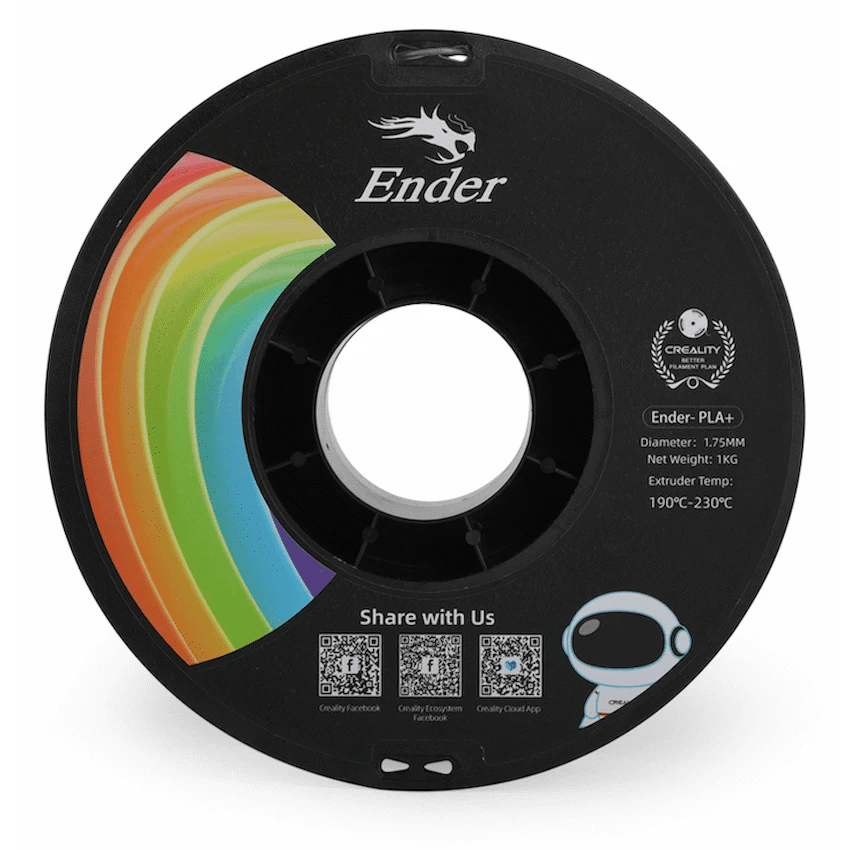 Ender PLA+ Filament Grey 1Kg