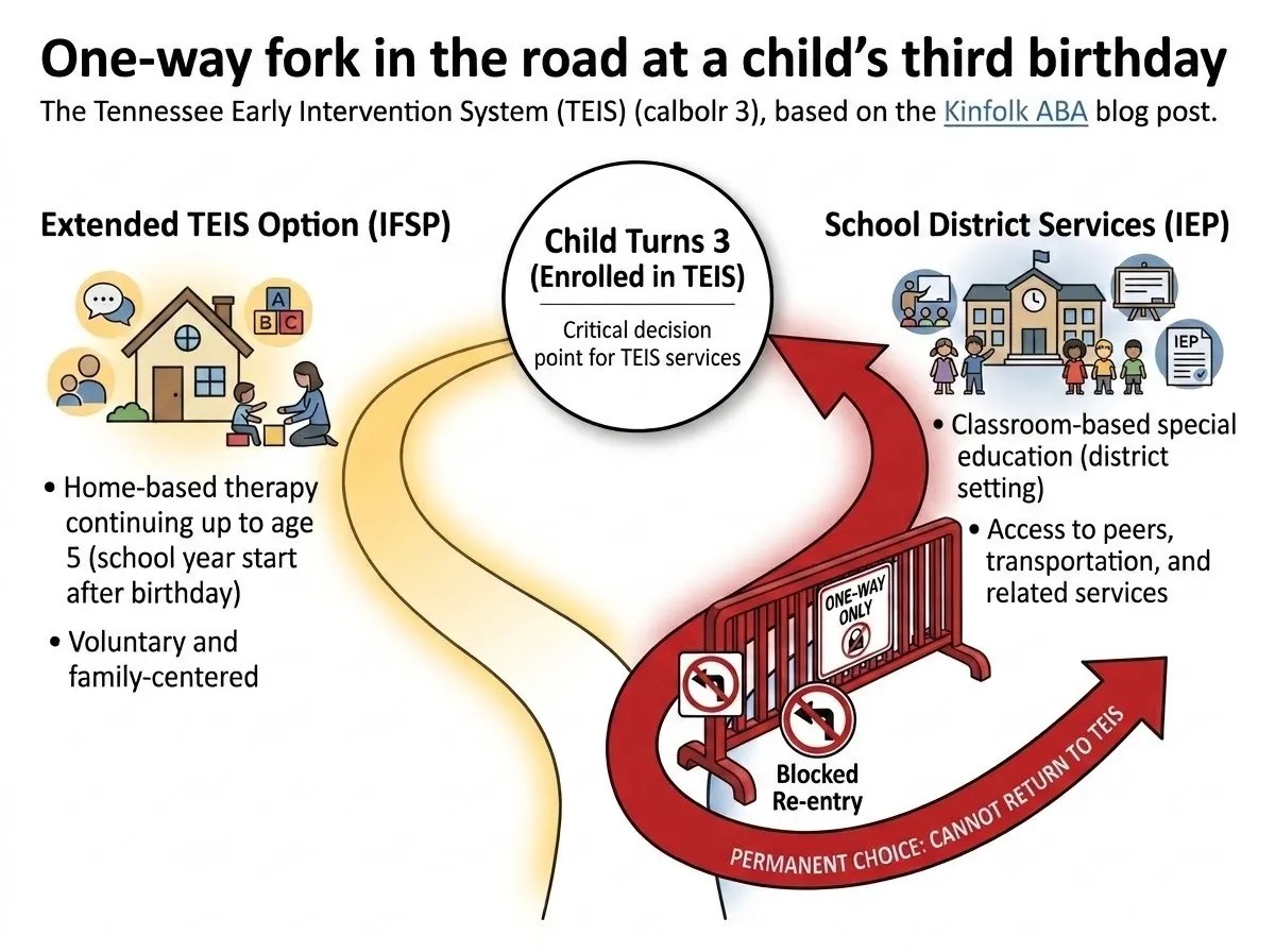 Tennessee Early Intervention System After Age Three: The Choice Families Face This School Year