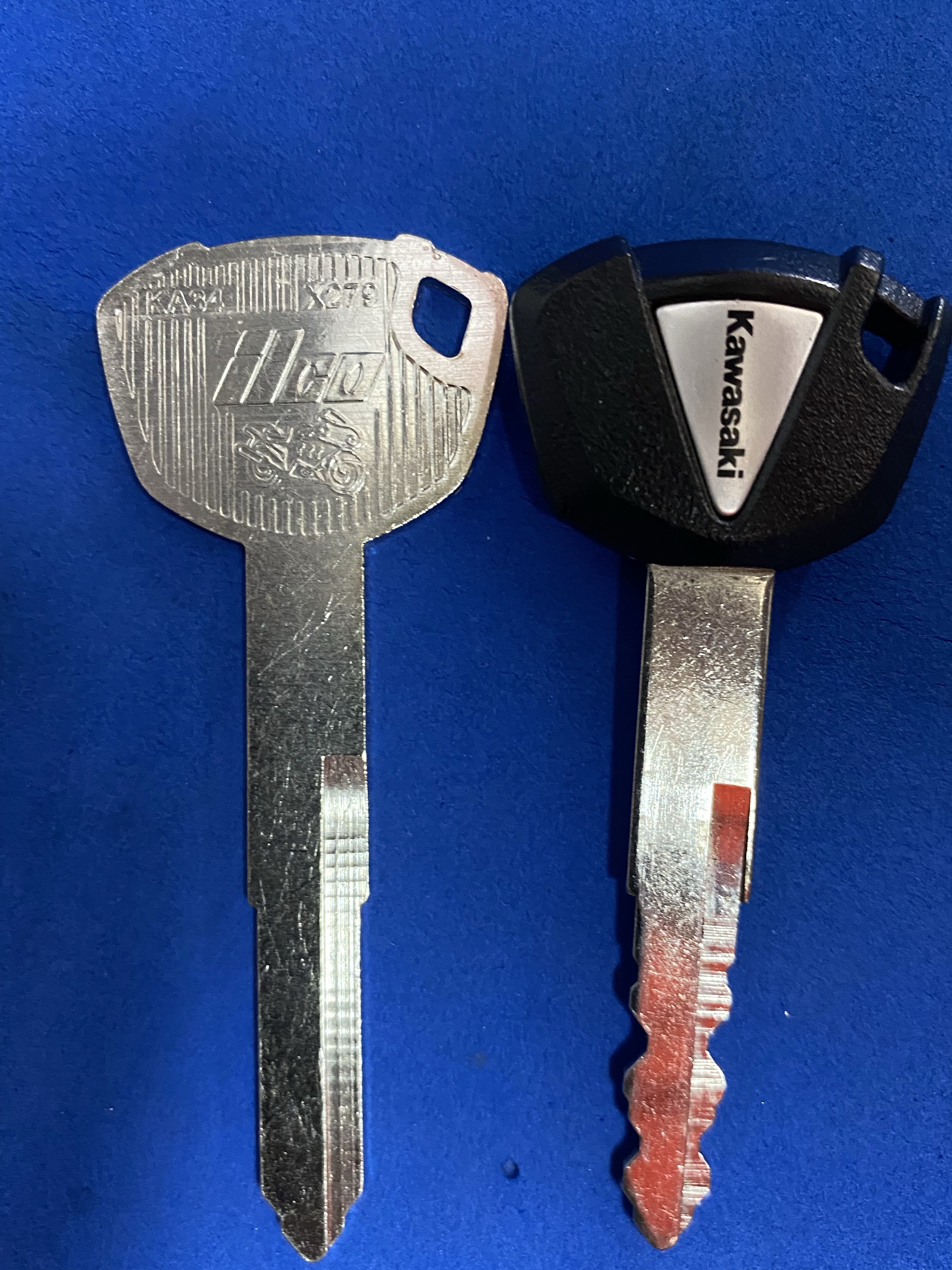 カワサキ【ニンジャ250(2018年～)】スペアキー合鍵作製 | 【キング