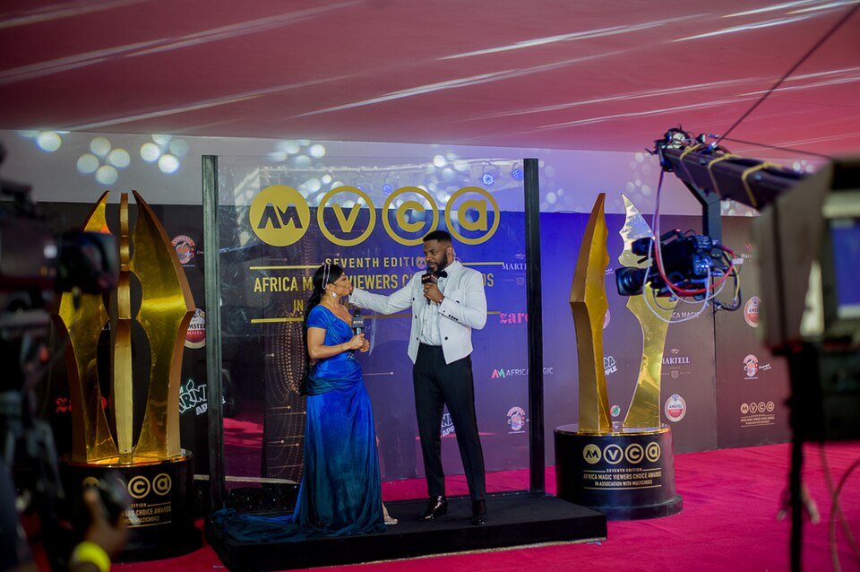 Ebuka Obi-Uchendu on stage