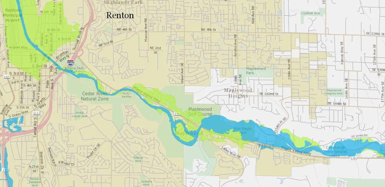 100 Year Floods And What They Really Mean King County Floodplain Map 