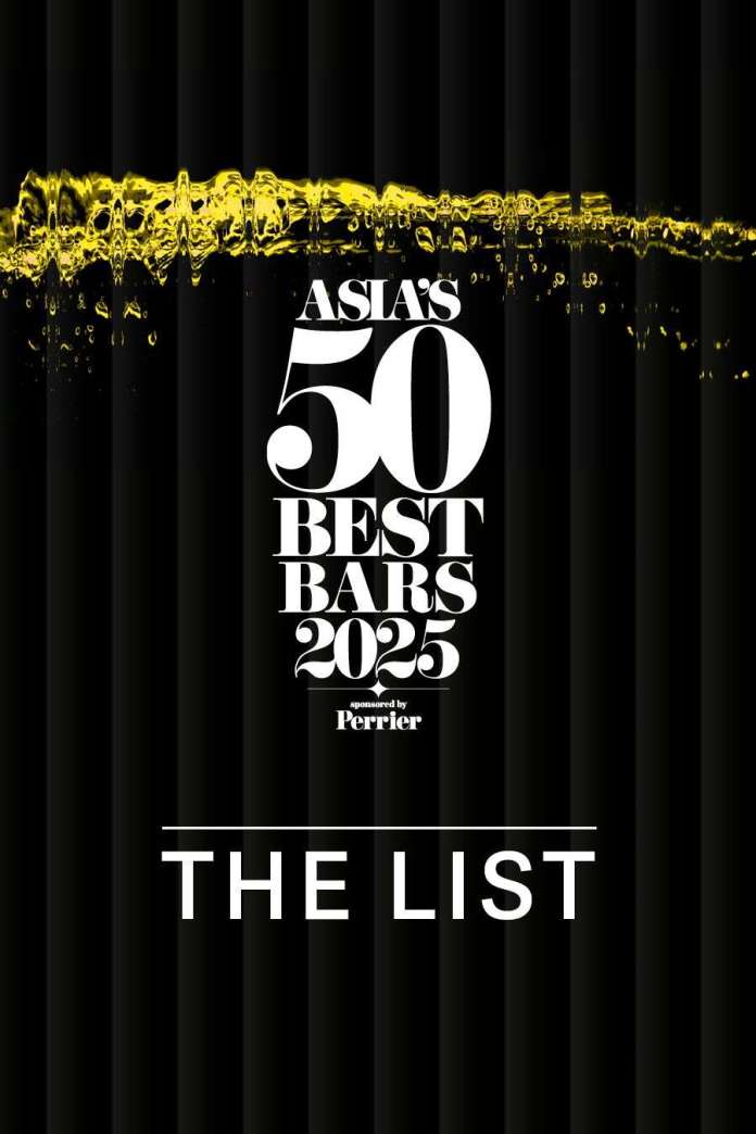 2025亞洲50最佳酒吧懶人包 | 香港Bar Leone蟬聯冠軍、曼谷7間霸榜、台灣4間入選（台中Vender衝上第20名）
