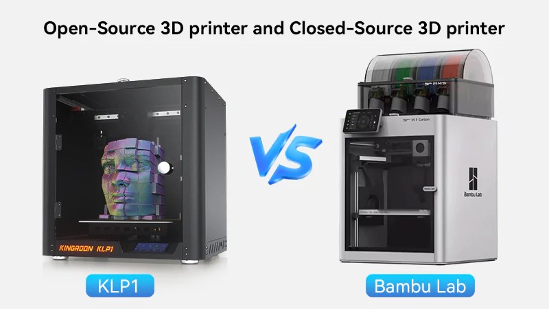 Open Source 3d Printer And Closed Source 3d Printer