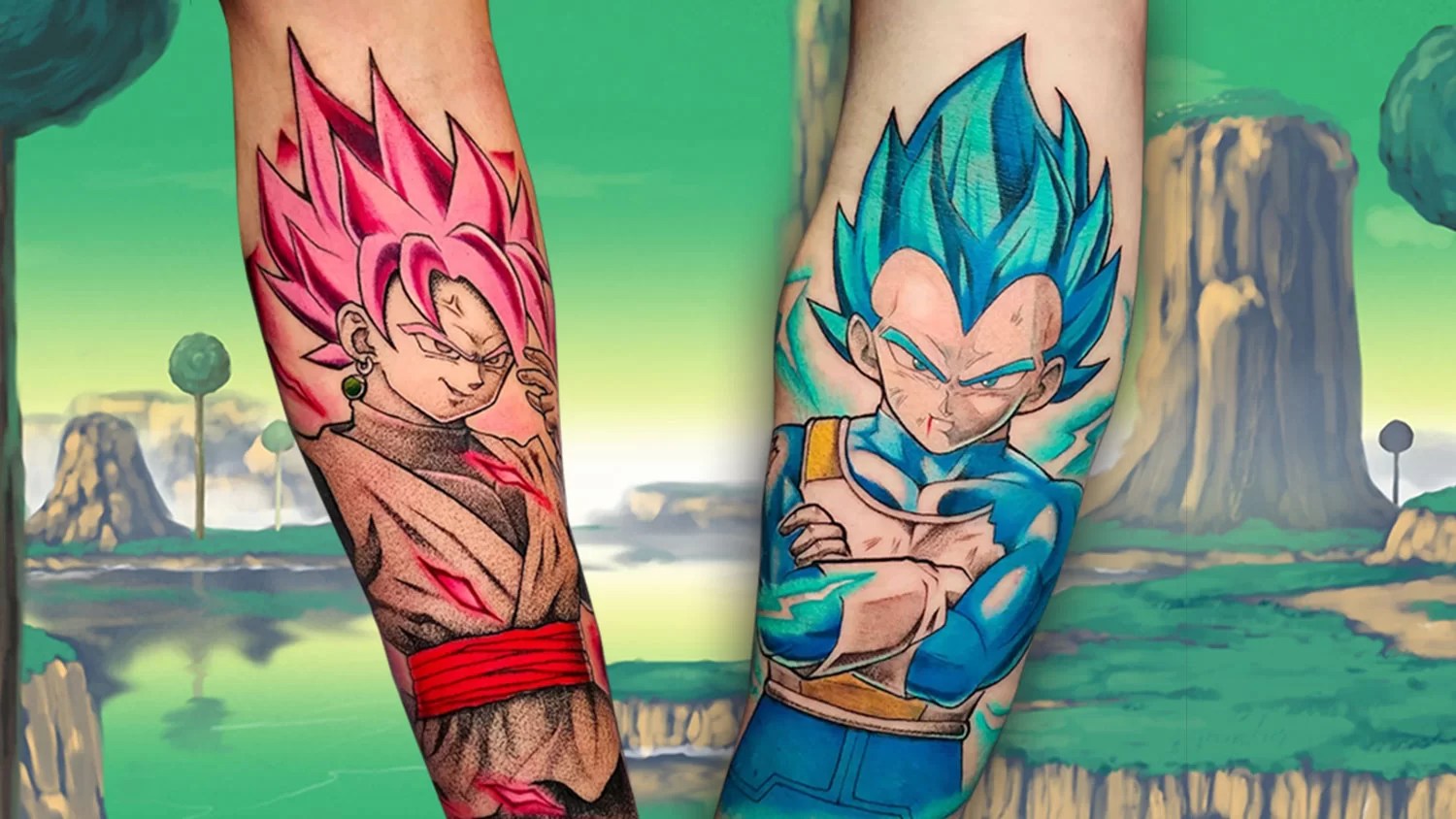Dragon Ball Tattoos by Nasa Tsuchiya