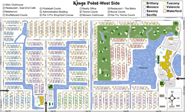 Community Maps Kings Point Delray Kings Point Map West Side Map 