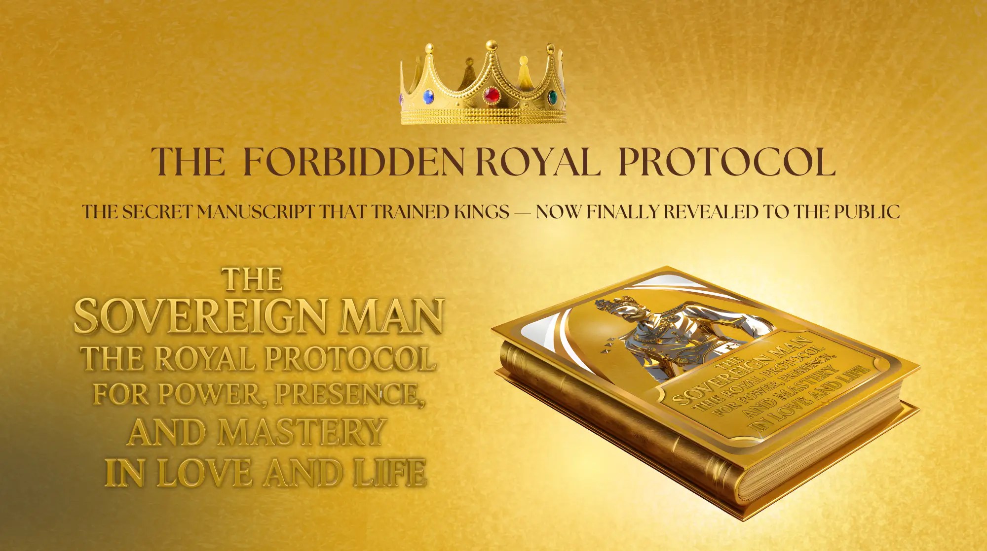 Alpha Male Secrets: The Hidden Royal Protocols for Power, Presence & Sovereignty