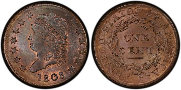 Classic Head Cent(1808 – 1814) | U.S. COIN Market Values
