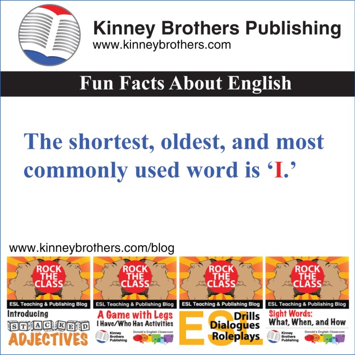 Fun Facts About English 1 Kinney Brothers Publishing